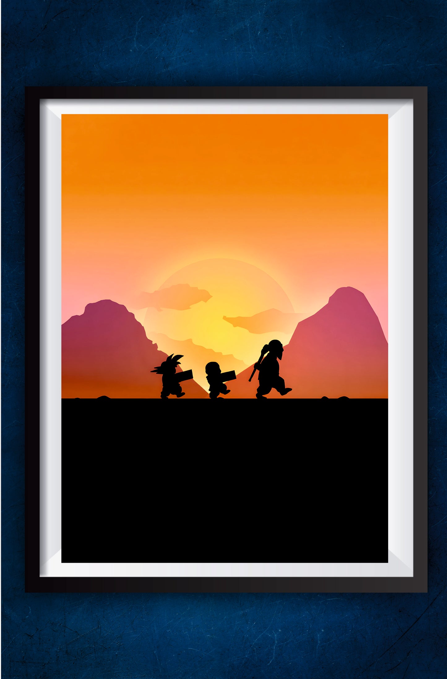 Goku and Krillin Training