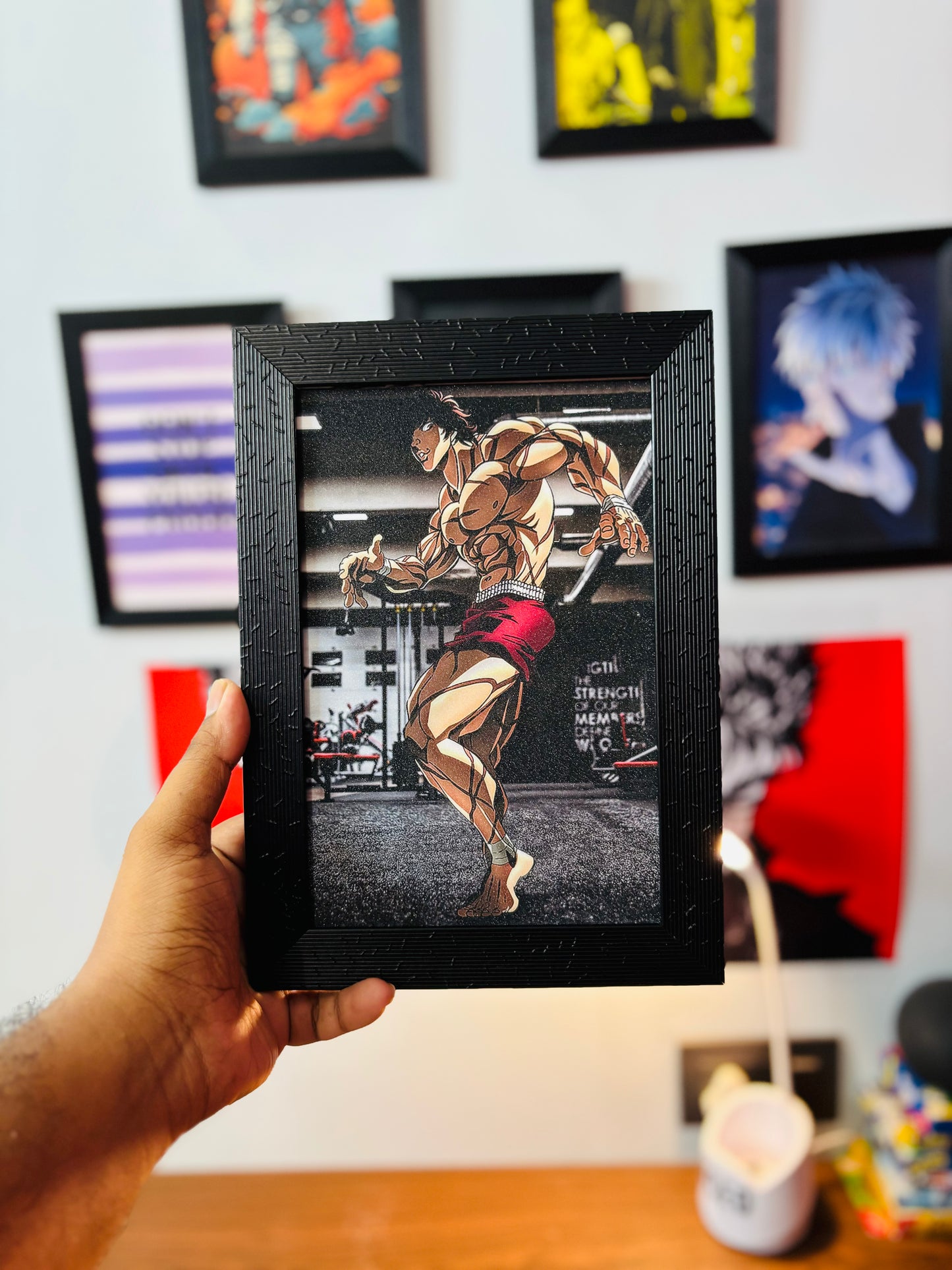 Baki Hanma #2 || Baki || Glittery Frame