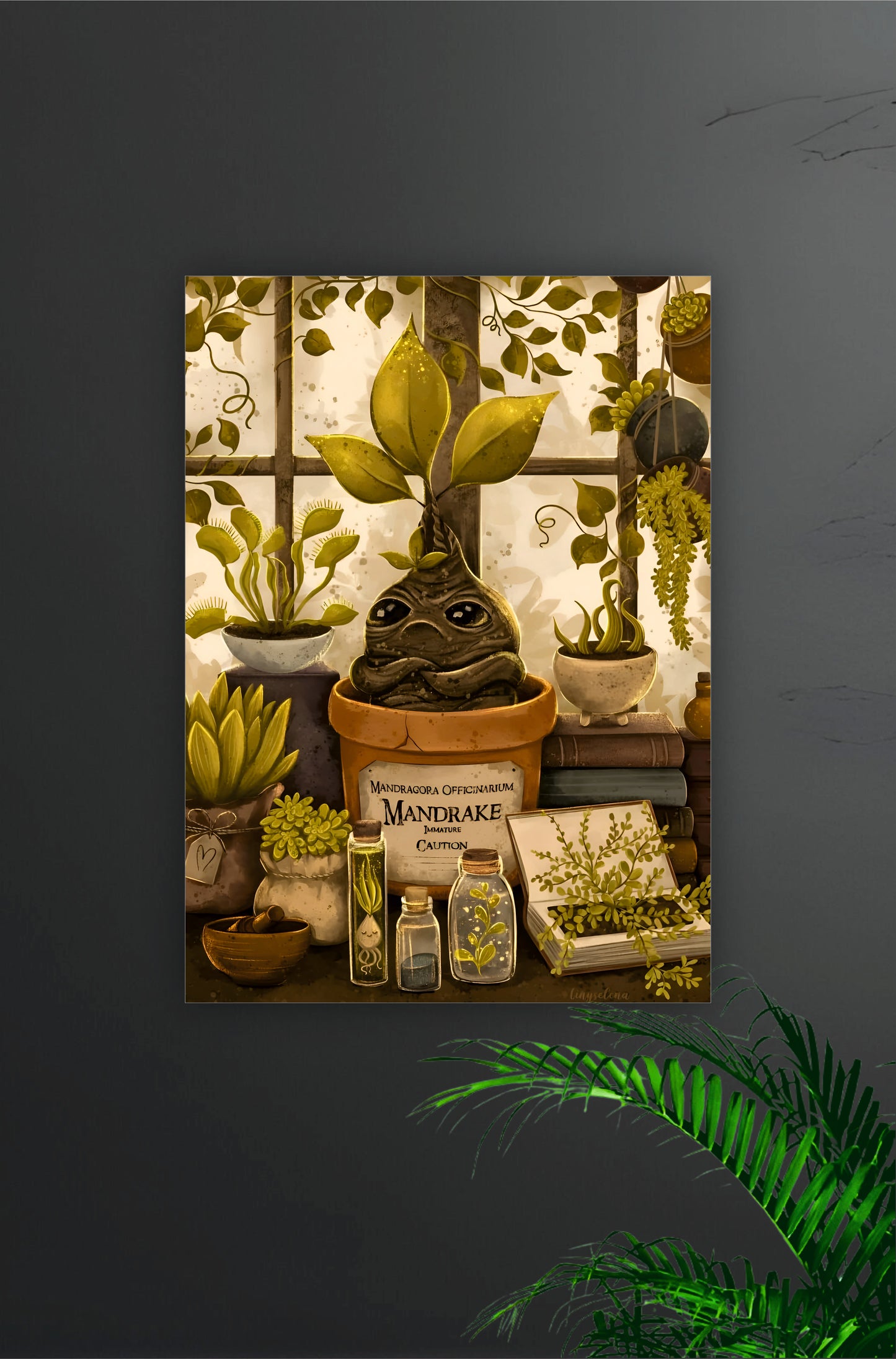 Harry Potter Plant Aesthetic Poster || Aesthetic