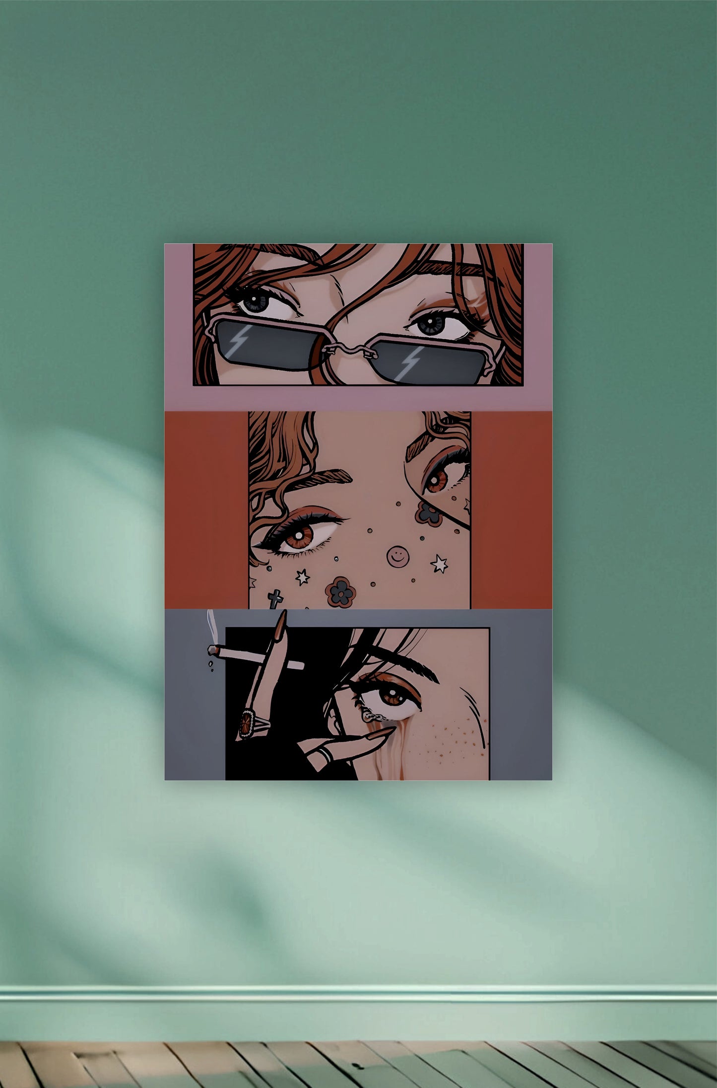 Aesthetic Eyes Poster || Aesthetic