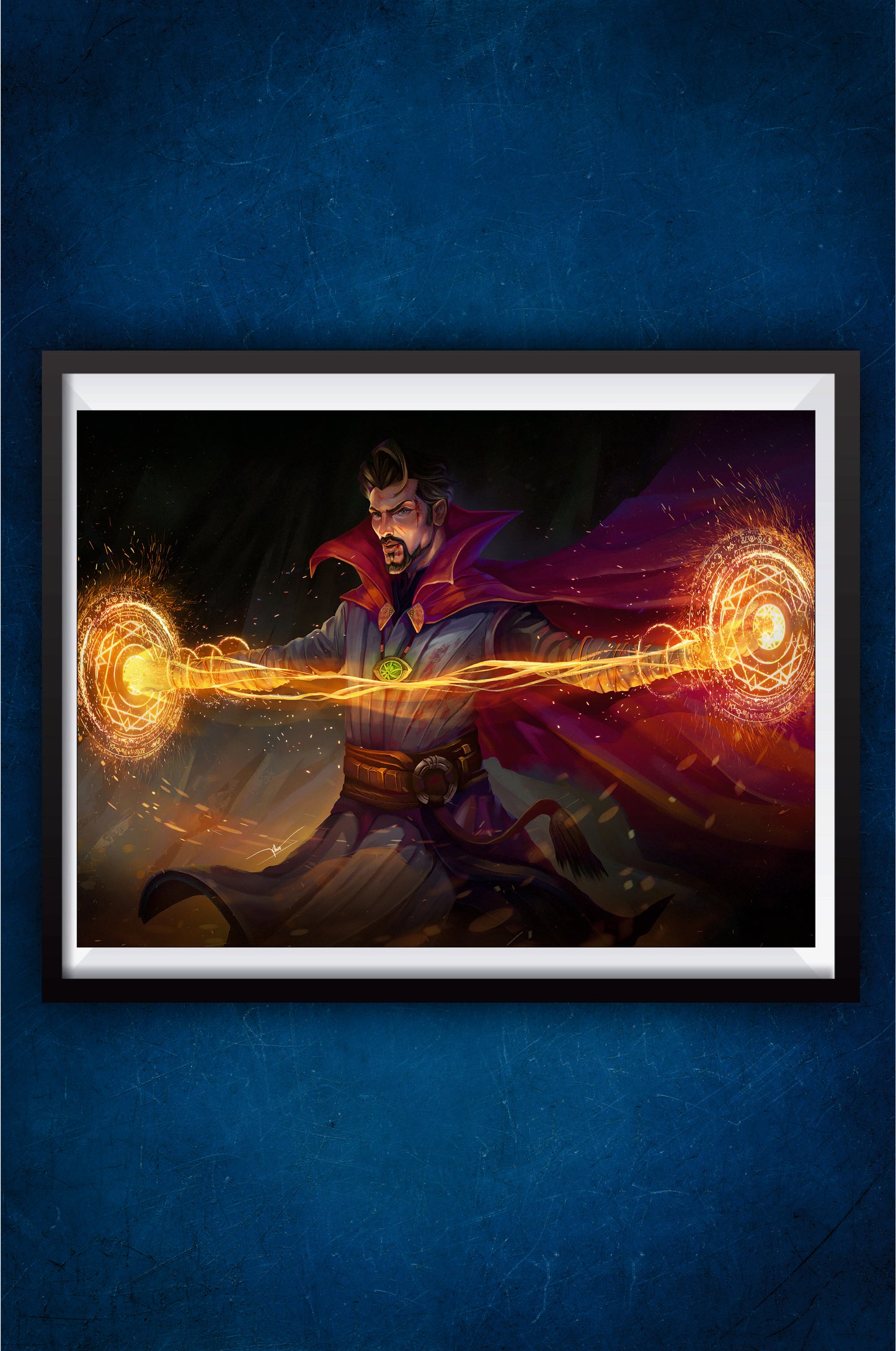 Dr Strange Using Spell Poster || Marvel Poster