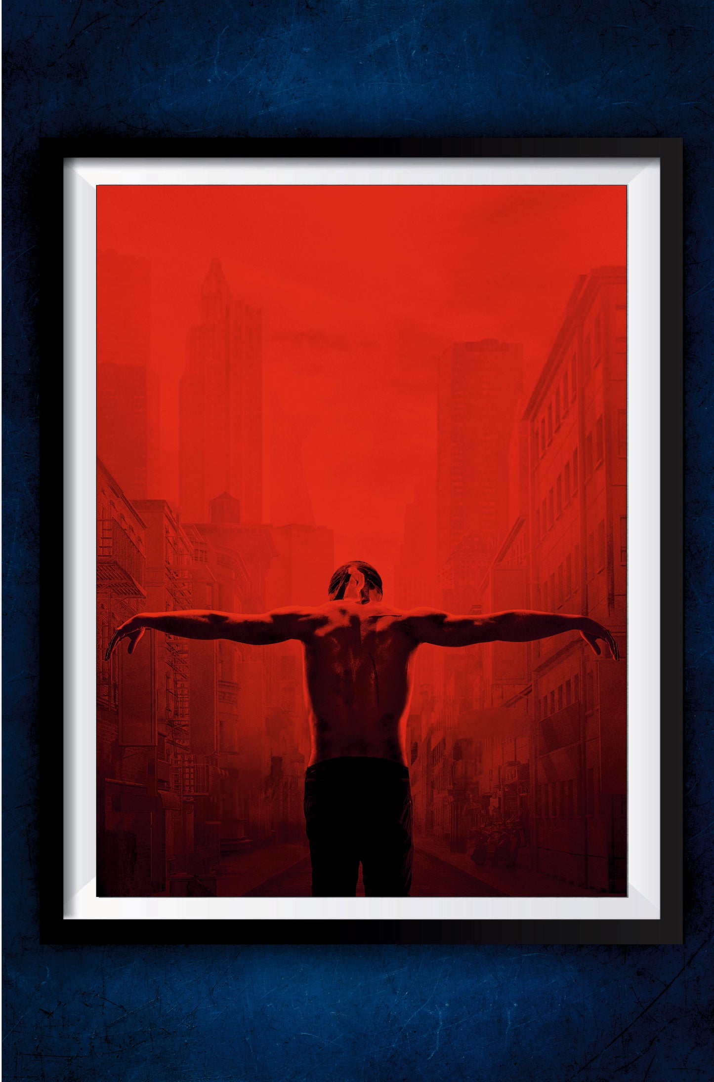 Daredevil Back Poster || Marvel Poster