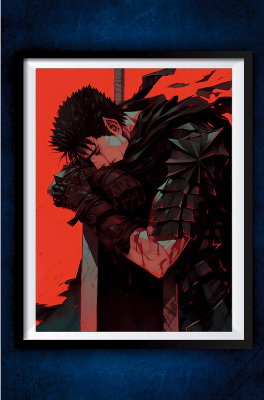 Guts Poster #8 || Berserk Poster