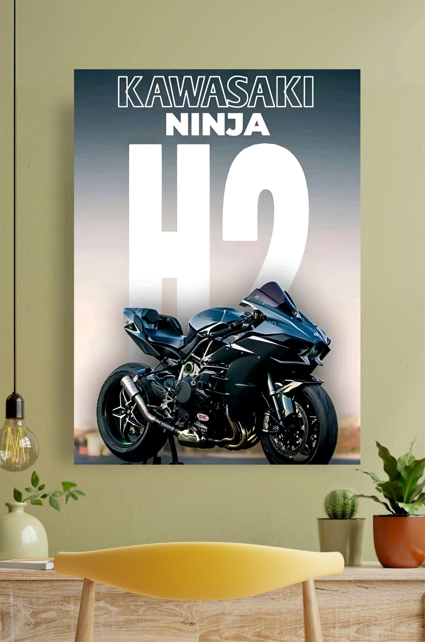 Kawasaki H2 Poster || Bike Posters