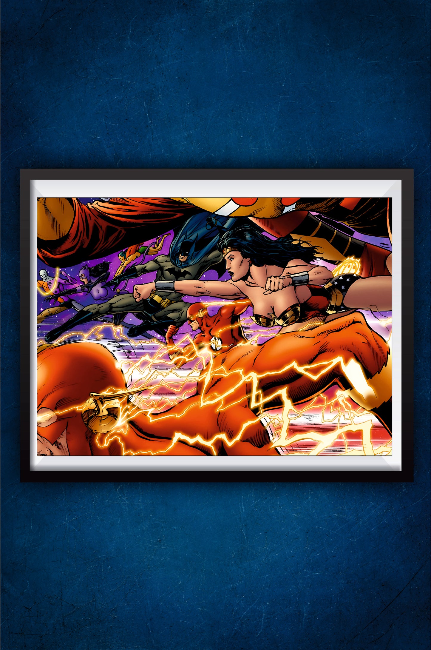 DC all Character Comic Style Poster #1 || DC Poster