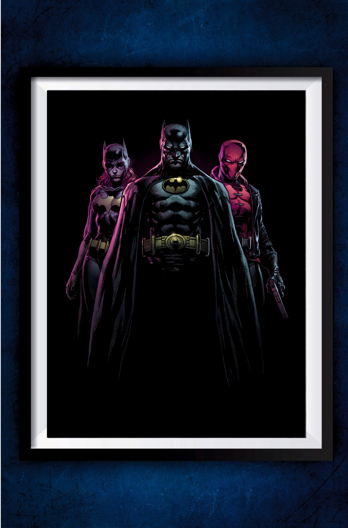 Batman with Batwomen Poster || DC Poster