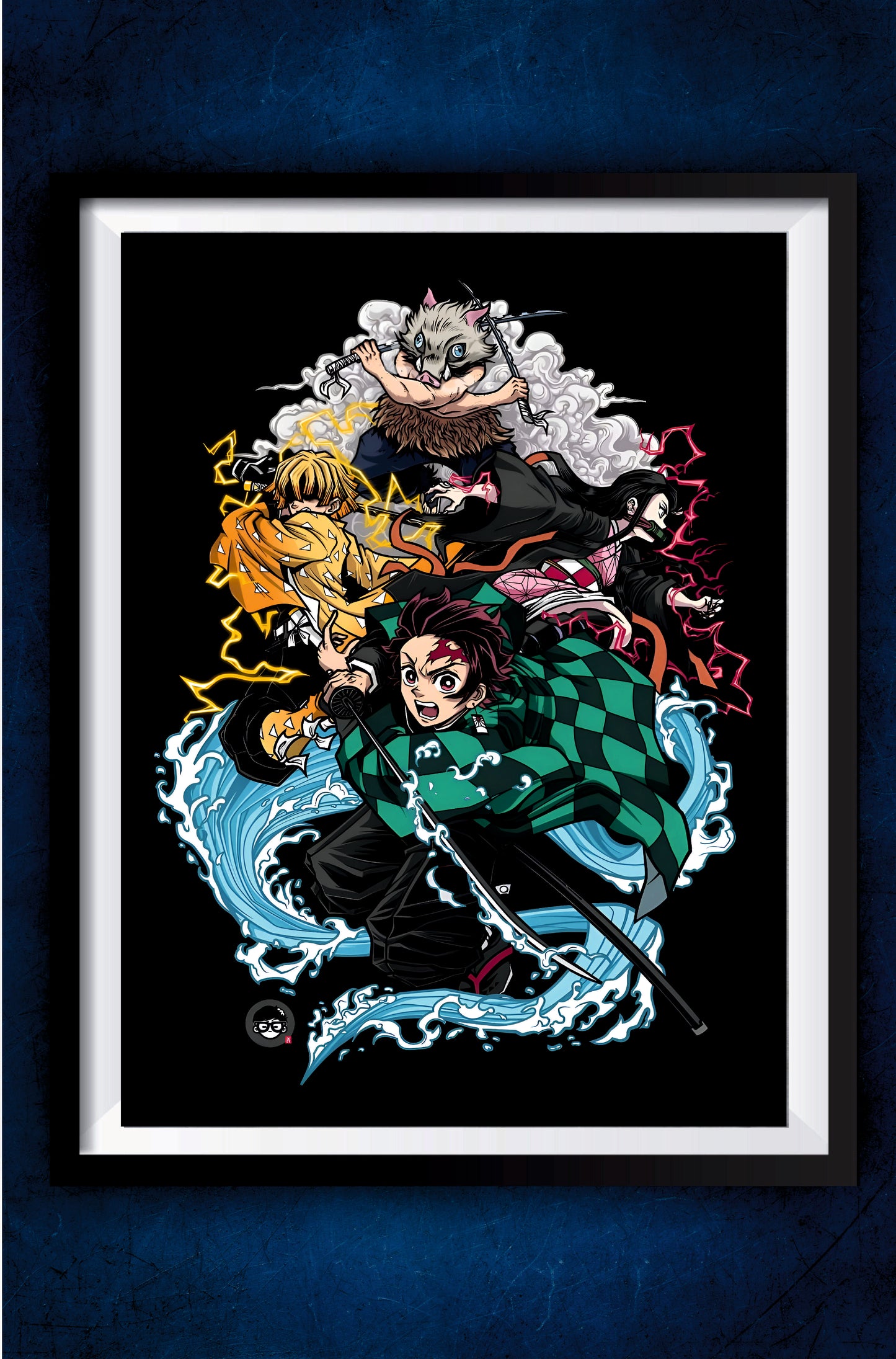 Demon Slayer Main Characters Poster || Demon Slayer Poster