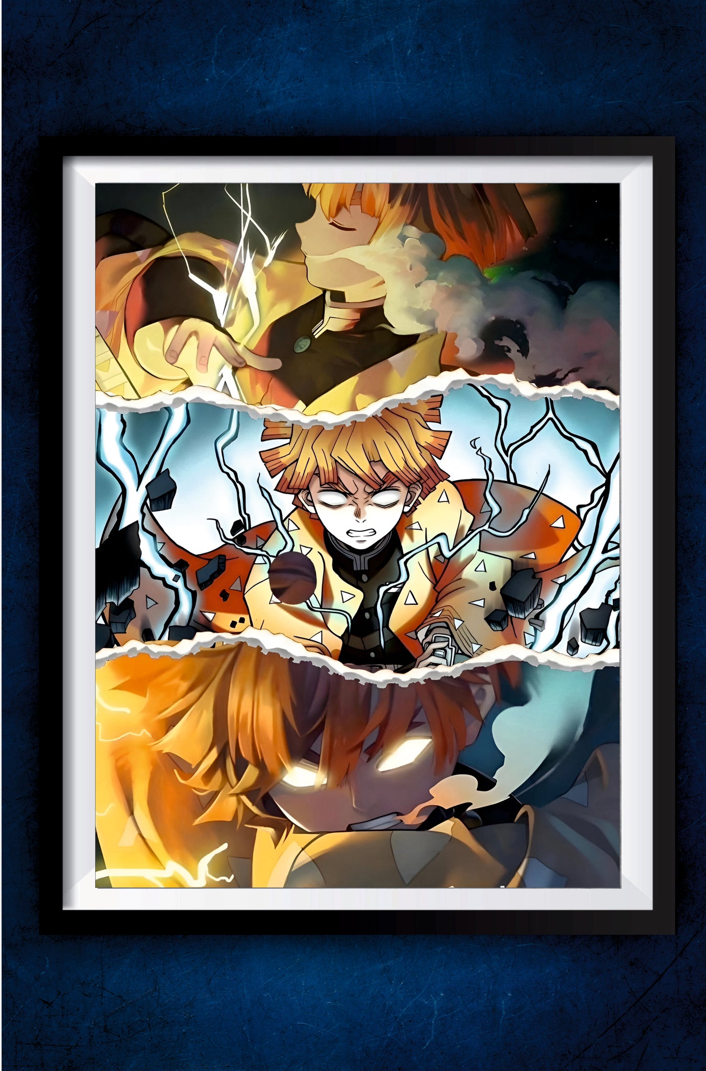 Zenitsu Agatsuma Poster || Demon Slayer Poster