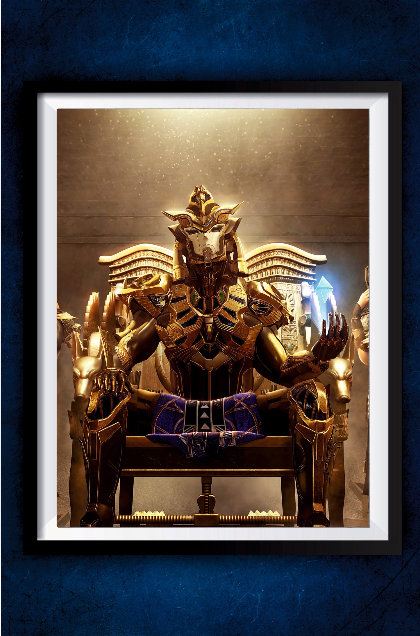 Pharaoh Suit BGMI Poster || Games Poster