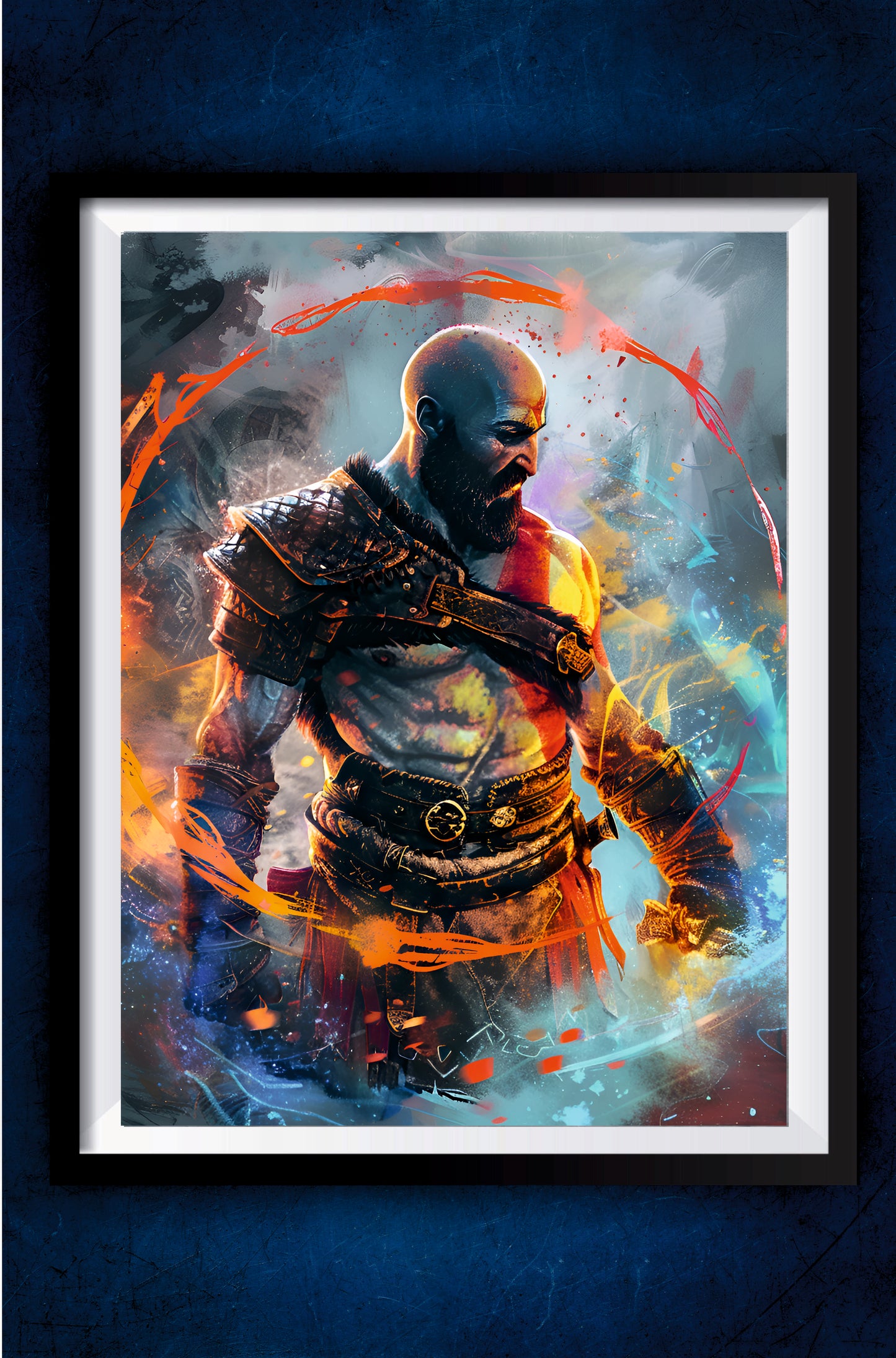 God Of War Kratos #1 Poster || Games Poster