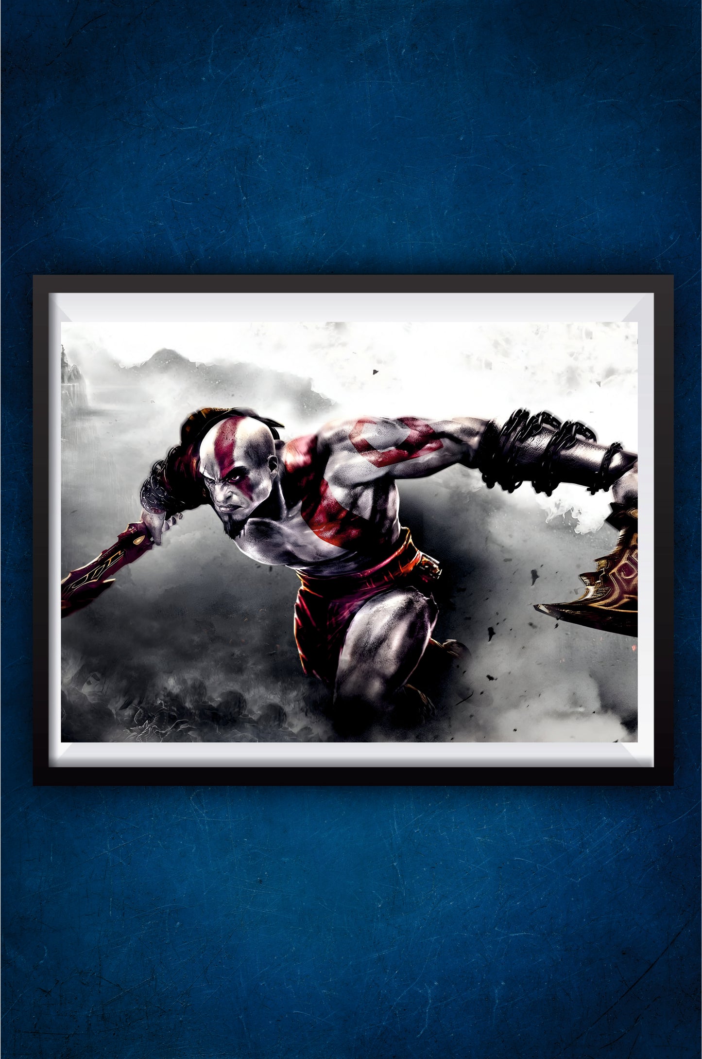 Young Kratos GOW Poster || Games Poster