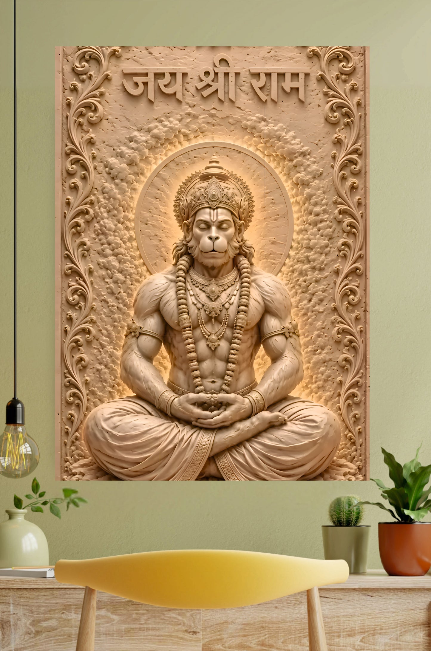 Hanuman Ji Poster #2 || Split Poster