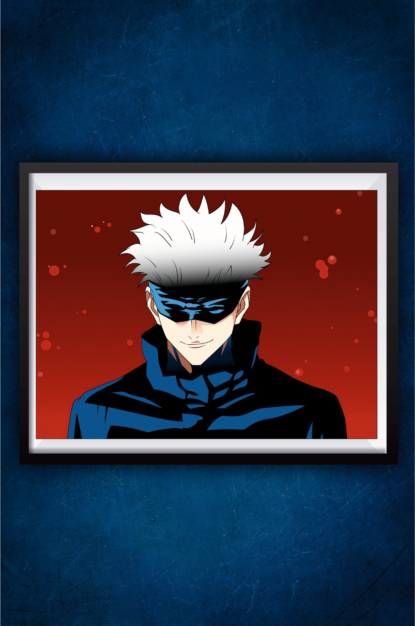 Gojo Illustration Poster || Jujutsu Kaisen Poster