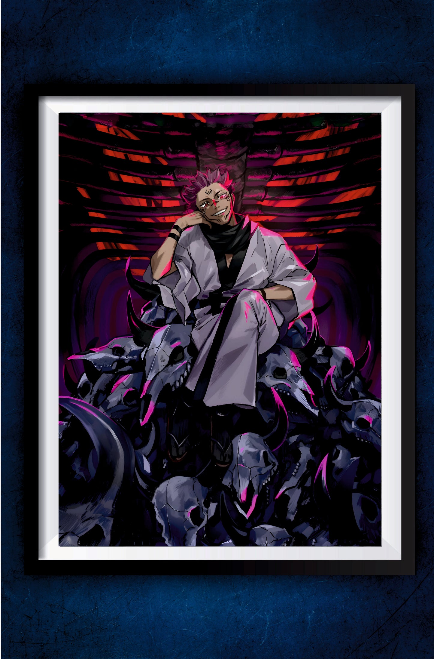 Sukuna Domain Malevolent Shrine Poster || Jujutsu Kaisen Poster