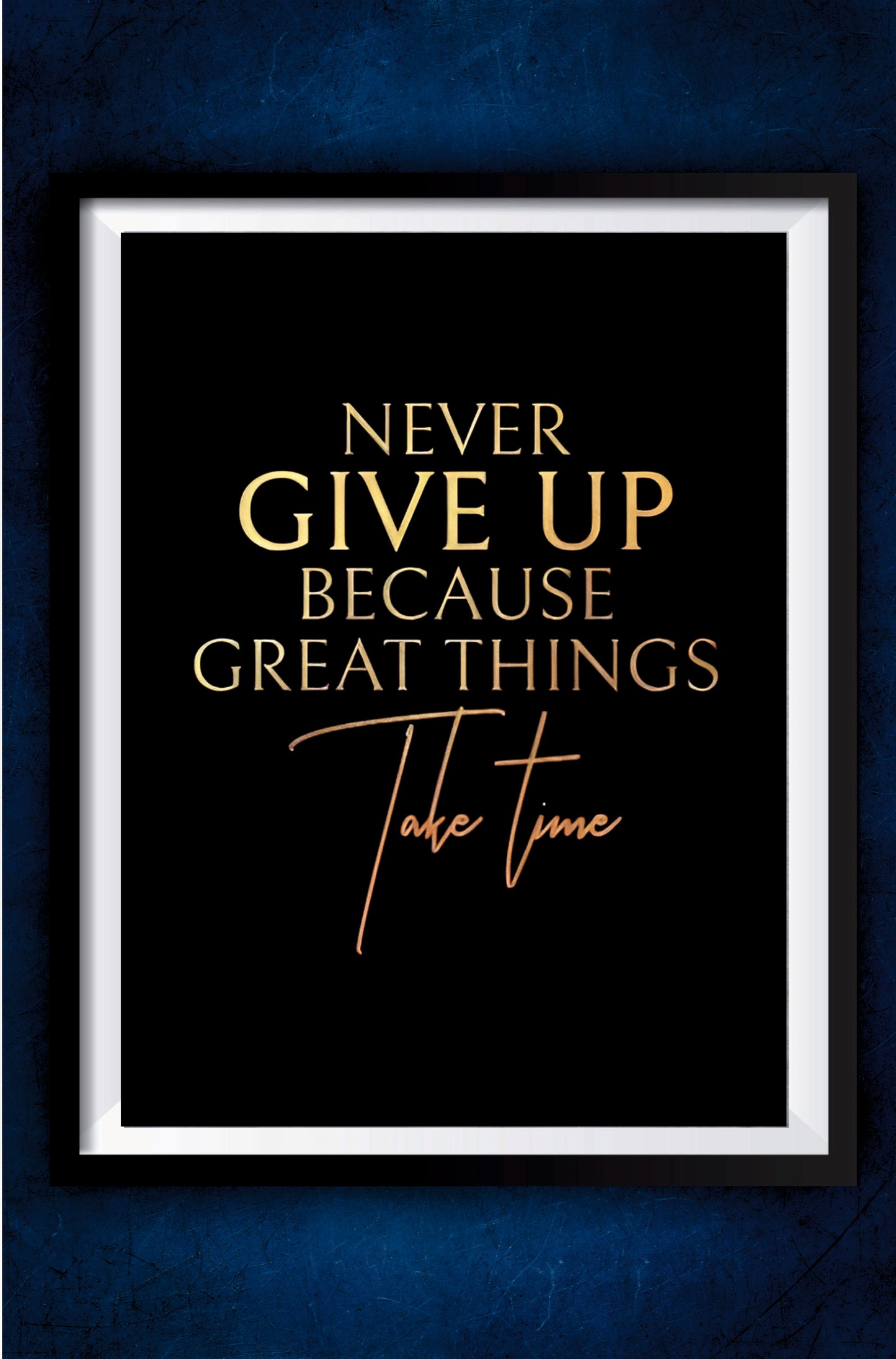 Never Give Up Motivation Poster || Motivation