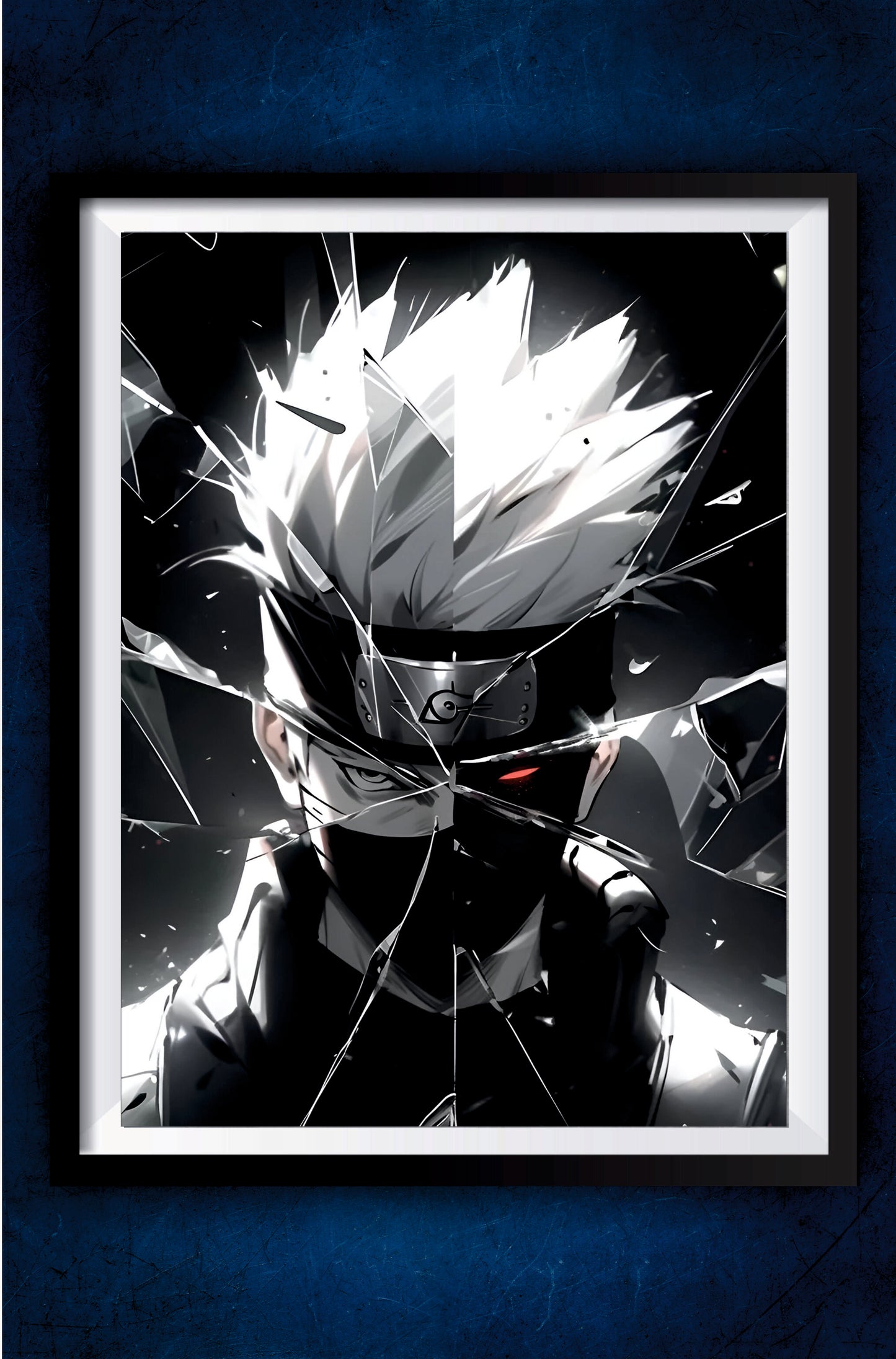 Kakashi Illustrator Poster || Naruto Poster