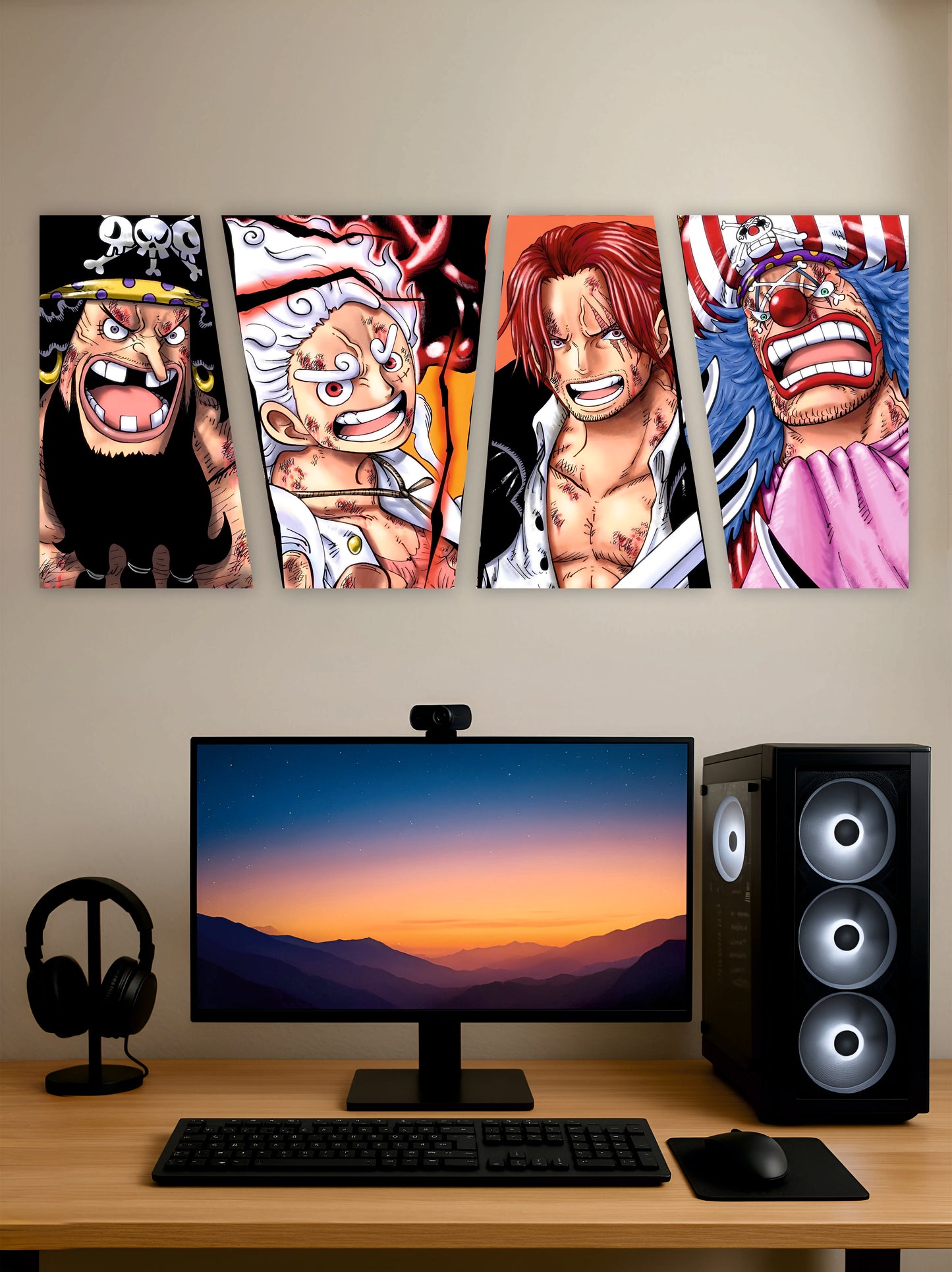 One Piece Yonko Poster || Split Poster