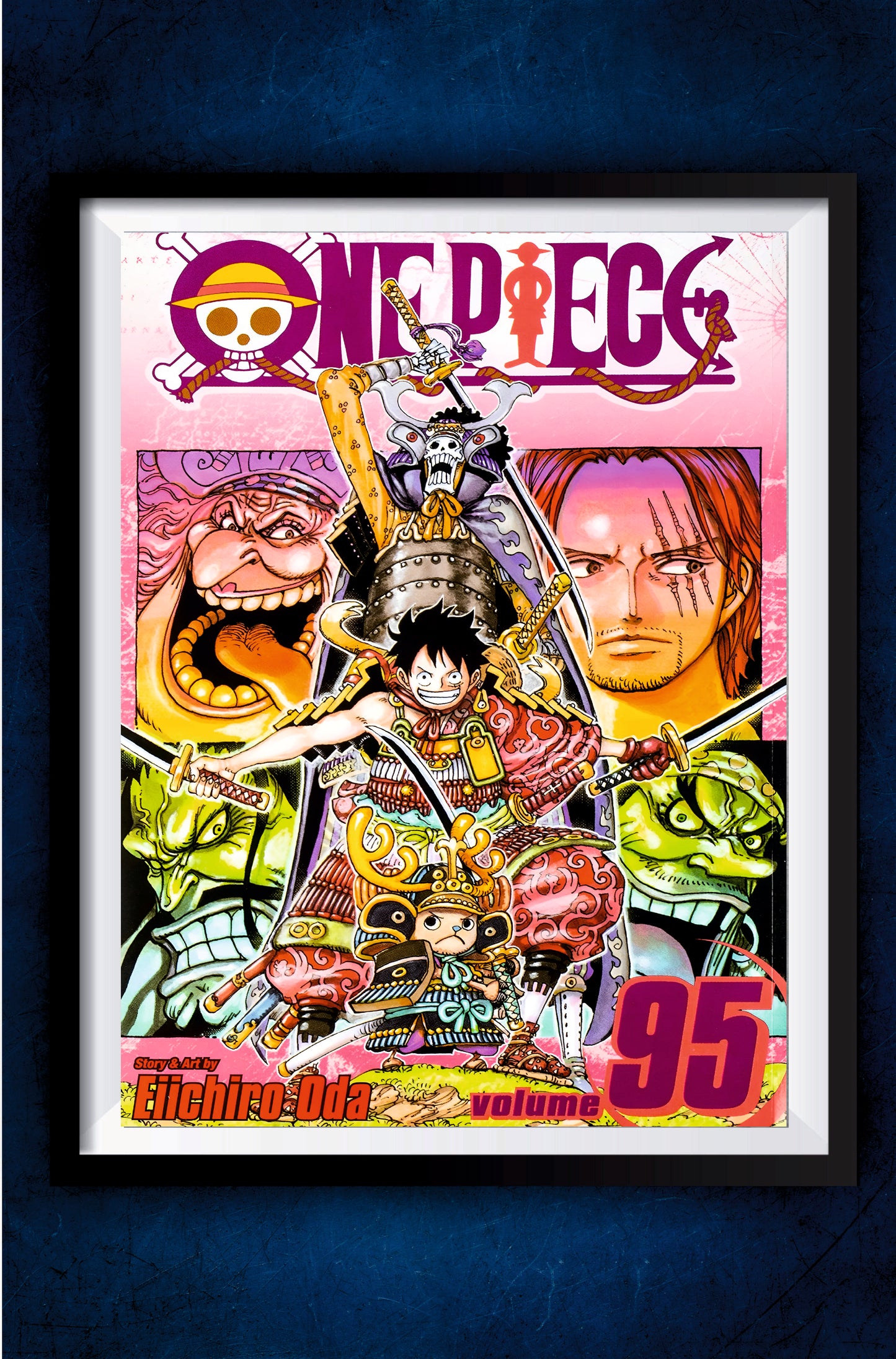 One Piece Manga Cover Page Poster #2 || One Piece Poster
