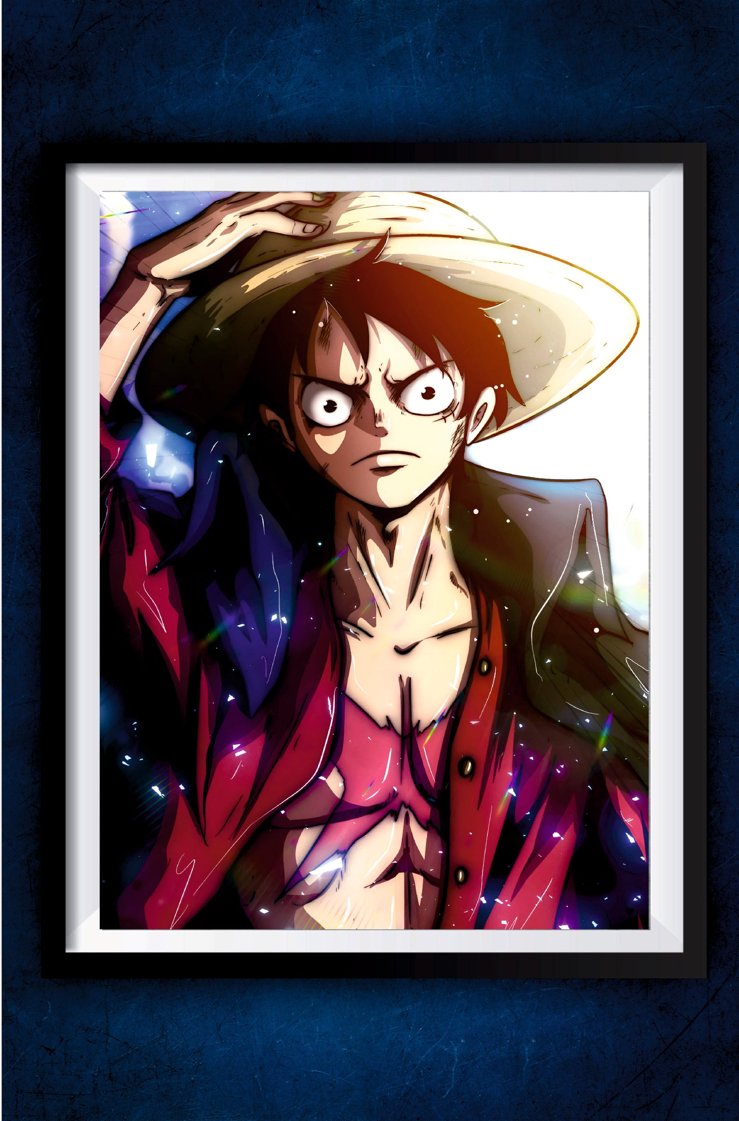 Luffy Angry Poster || One Piece Poster