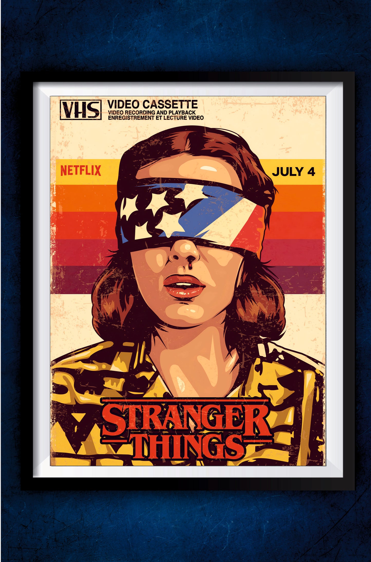 Eleven Nose Bleed Poster || Stranger Things Posters