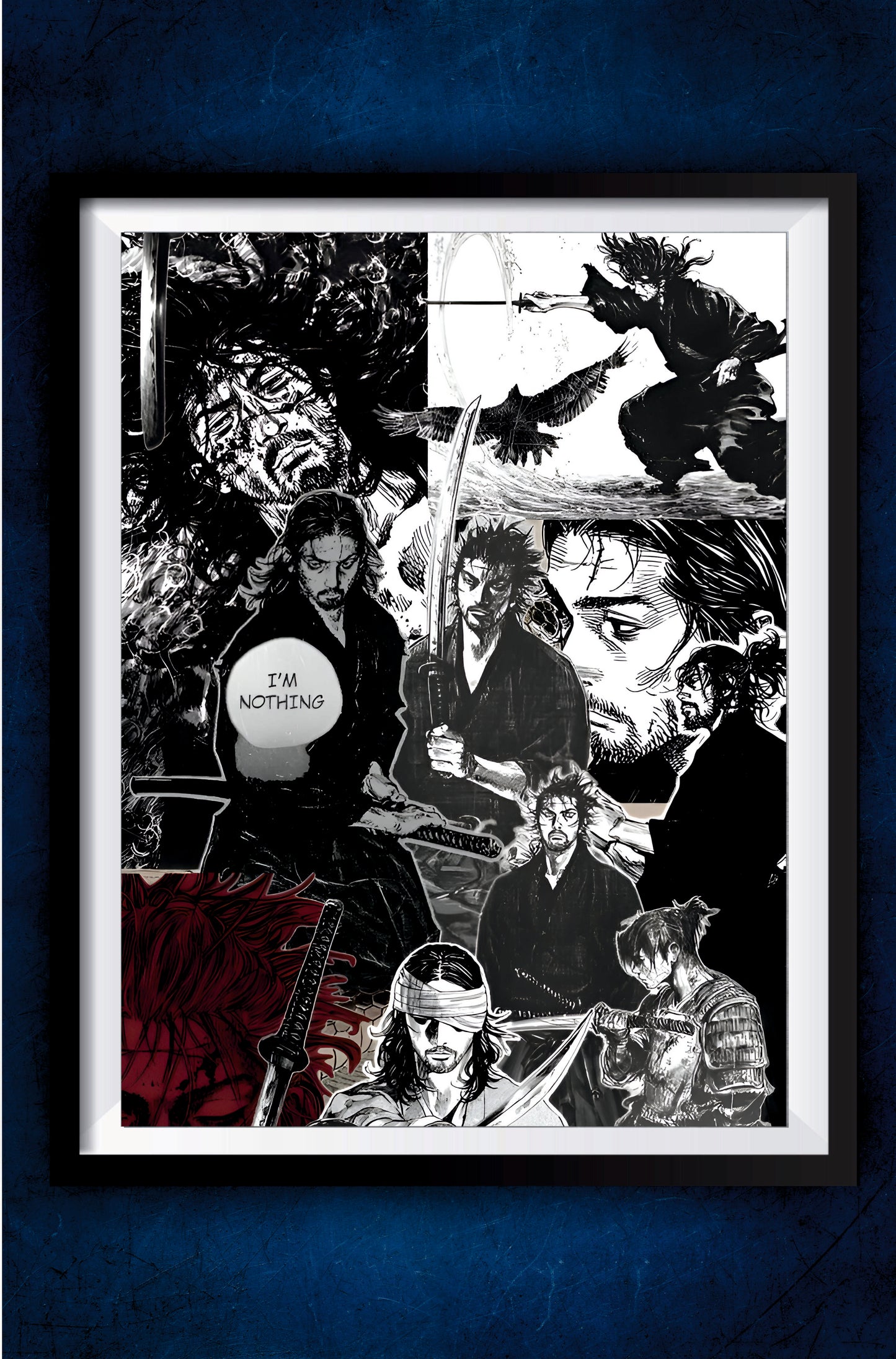 Vegabond Collage Poster || Vegabond Poster