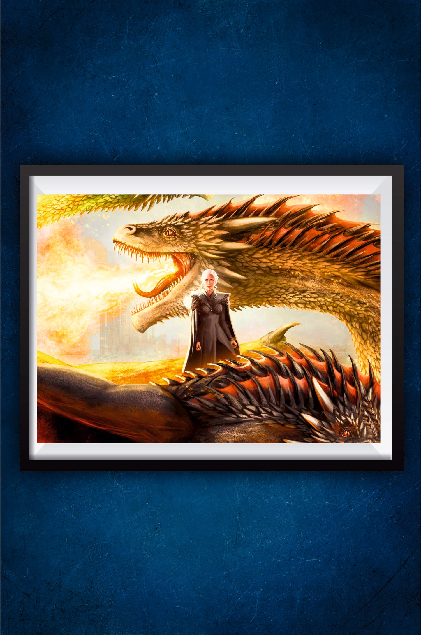 Daenerys With Dragon || Game Of Thrones