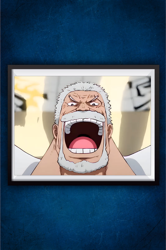 Garp Laughing || One Piece