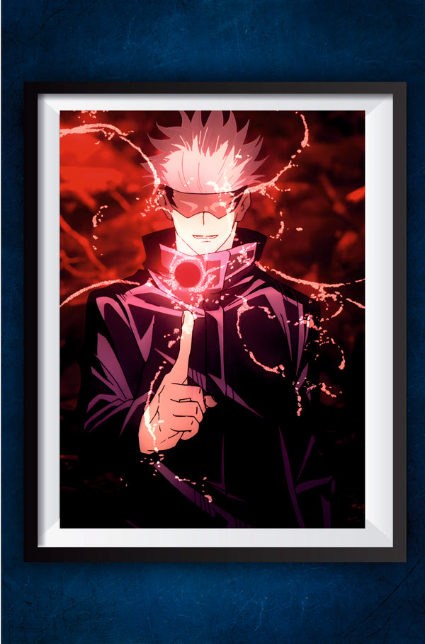 Gojo using Red Technique – GeekyGallery
