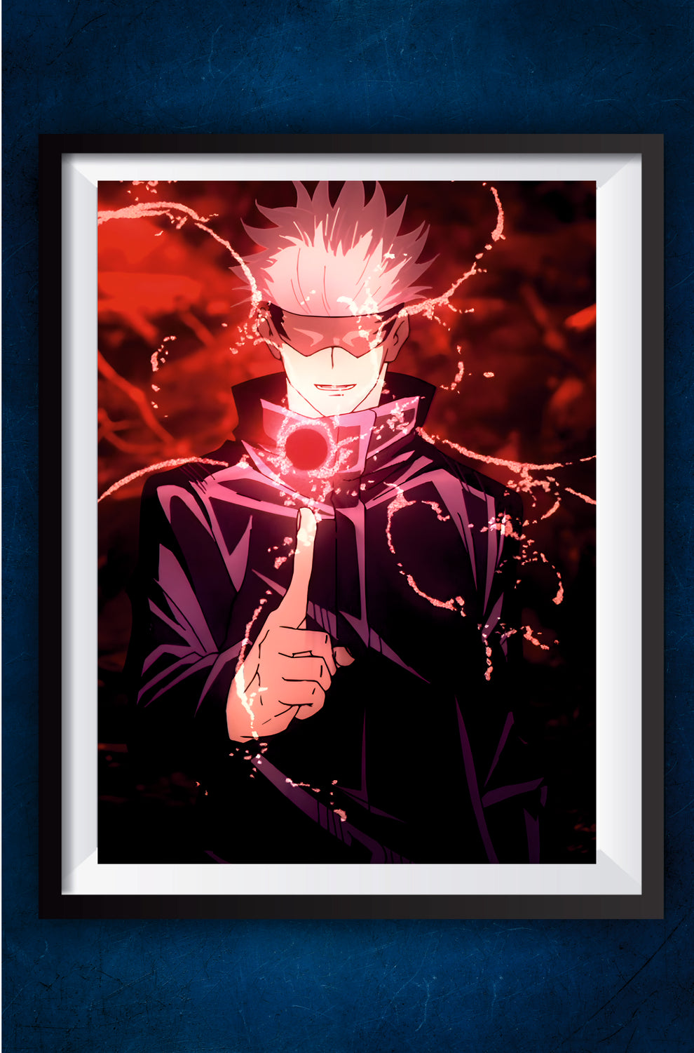 Gojo using Red Technique – GeekyGallery