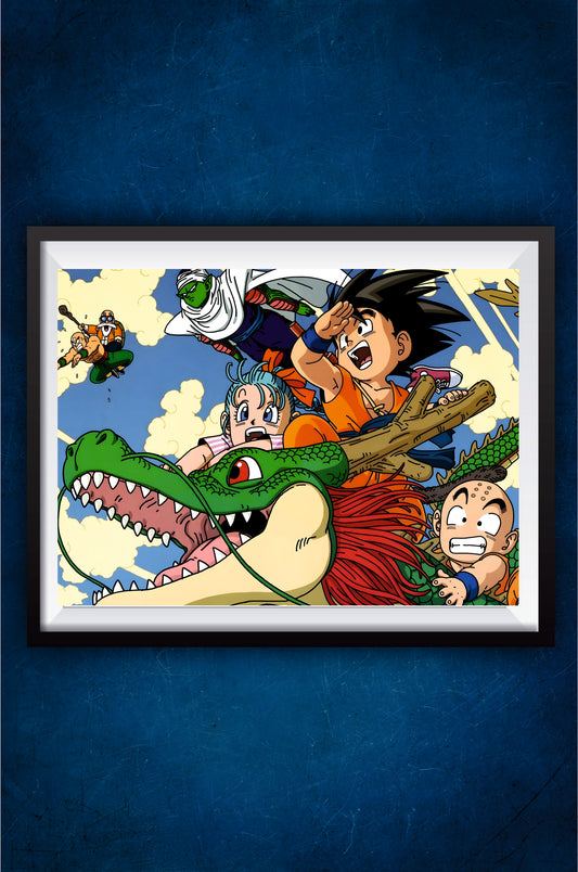 Goku on Shenron