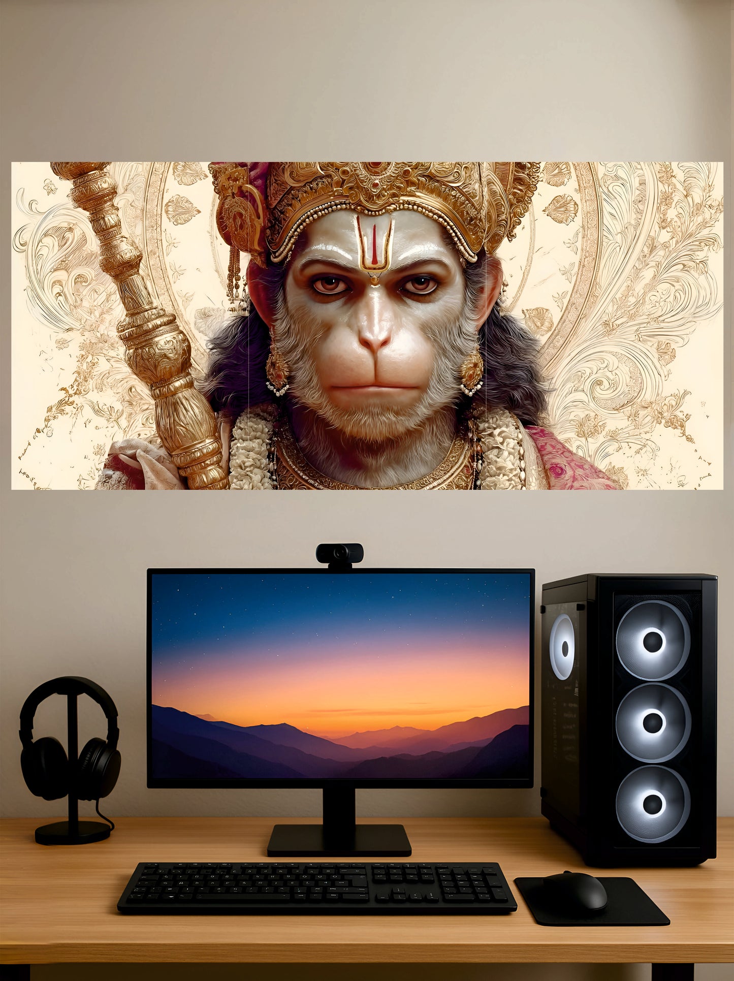 Hanuman Ji Poster #1 || Split Poster
