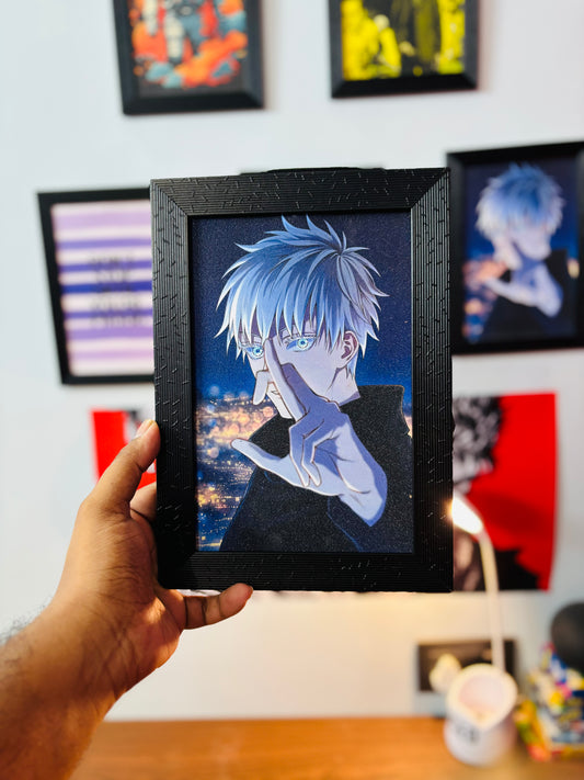 Gojo || Jujutsu Kaisen || Glittery Frame