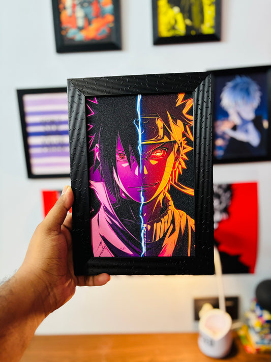 Naruto & Sasuke ||  Naruto || Glittery Frames