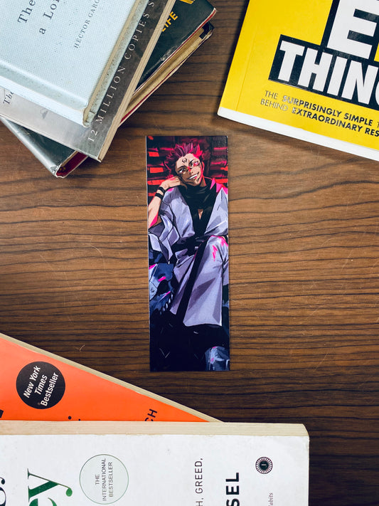 Sukuna Bookmark || Yugi Sukuna Bookmark || JJK