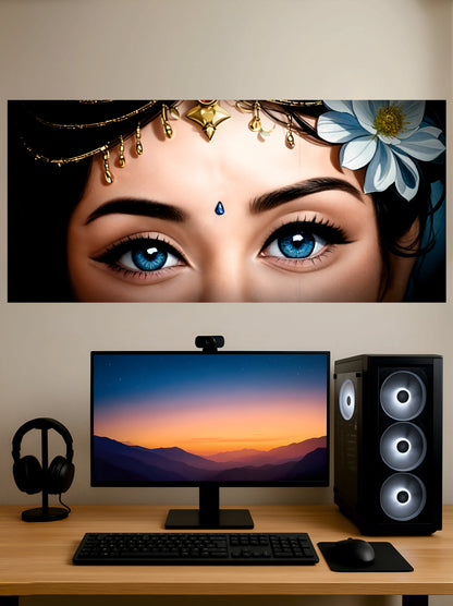 Radha Rani Eye Poster || Split Posters