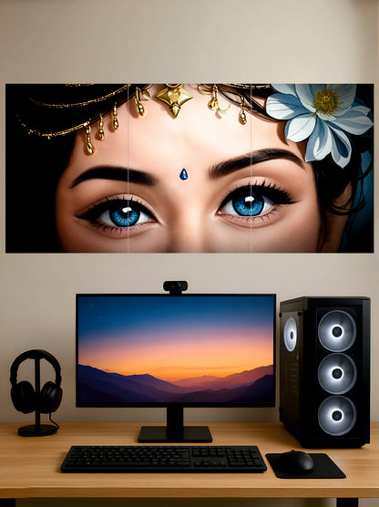 Radha Rani Eye Poster || Split Posters