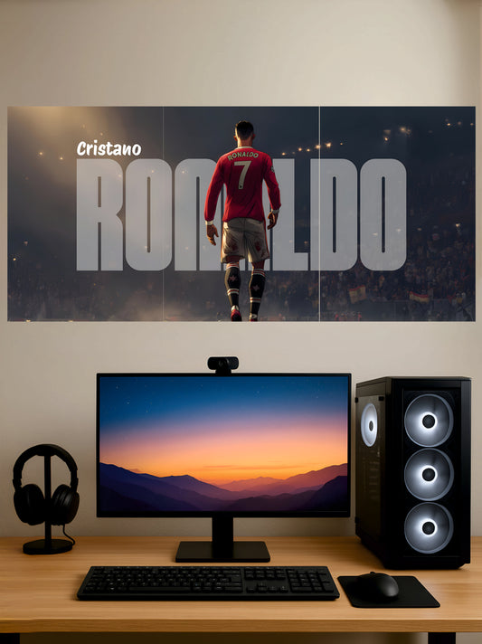 Ronaldo Banner Poster || Split Poster