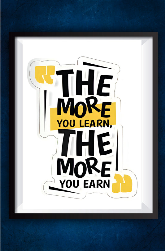 The More You Learn || Motivation #4