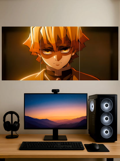 Zenitsu Poster || Demon Slayer