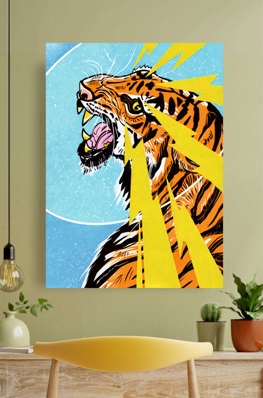 Lion Aesthetic Poster ||  Aesthetic