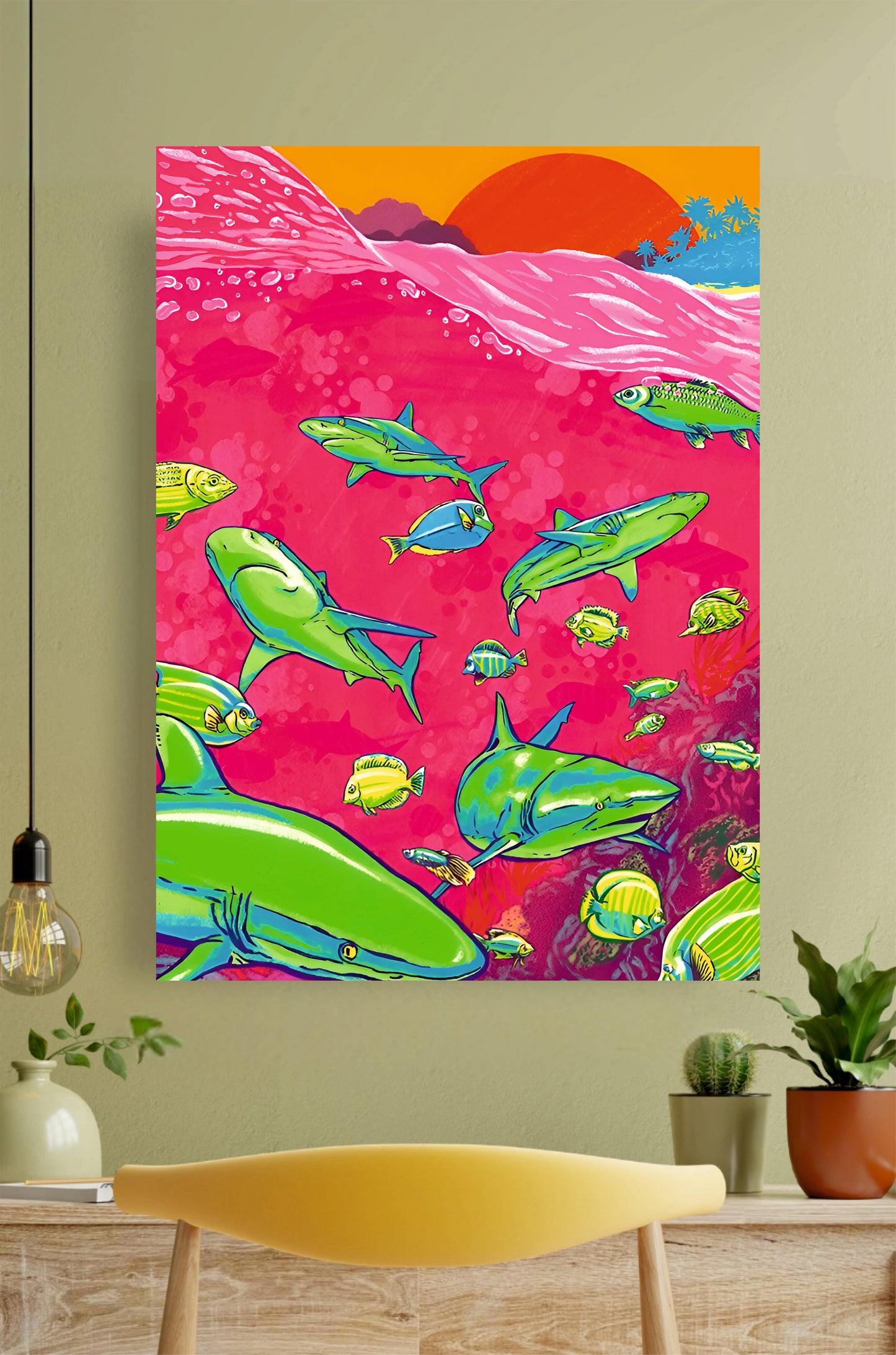 Fish Aesthetic Poster ||  Aesthetic