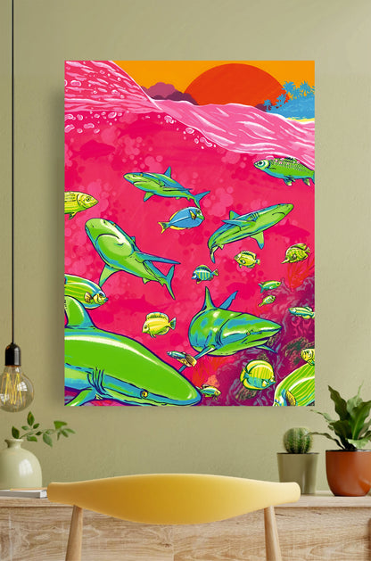 Fish Aesthetic Poster ||  Aesthetic