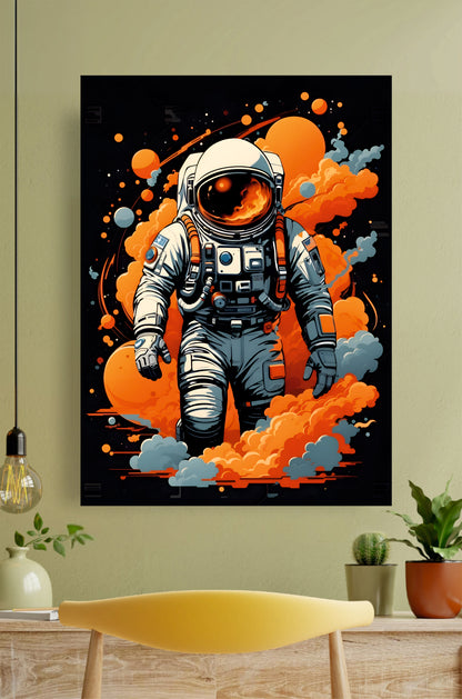 Astronaut Aesthetic Poster ||  Aesthetic