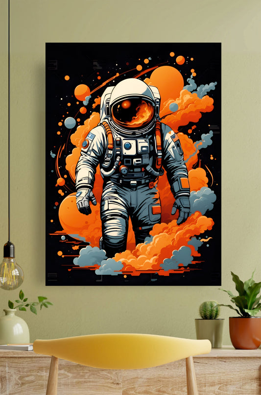 Astronaut Aesthetic Poster ||  Aesthetic