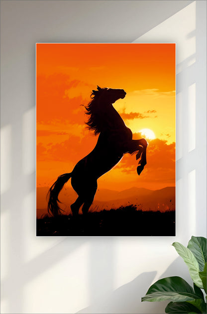 Horse Aesthetic Poster ||  Aesthetic