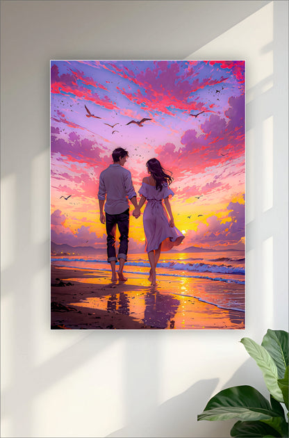 Couple Aesthetic Poster ||  Aesthetic