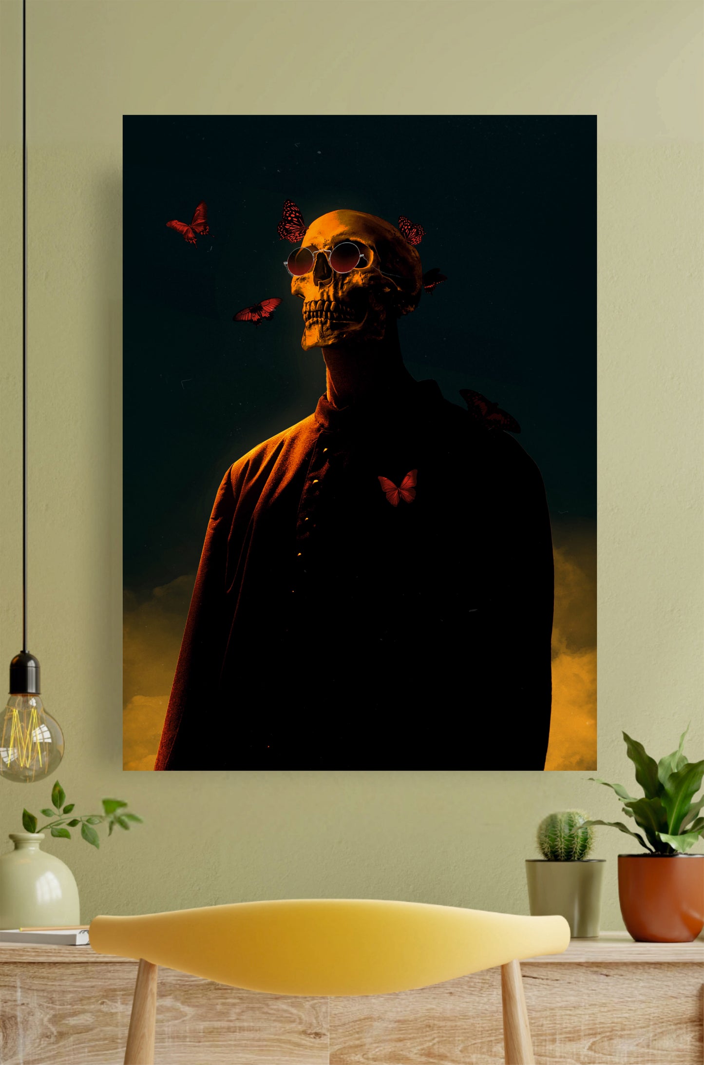 Skull Aesthetic Poster #1 ||  Aesthetic