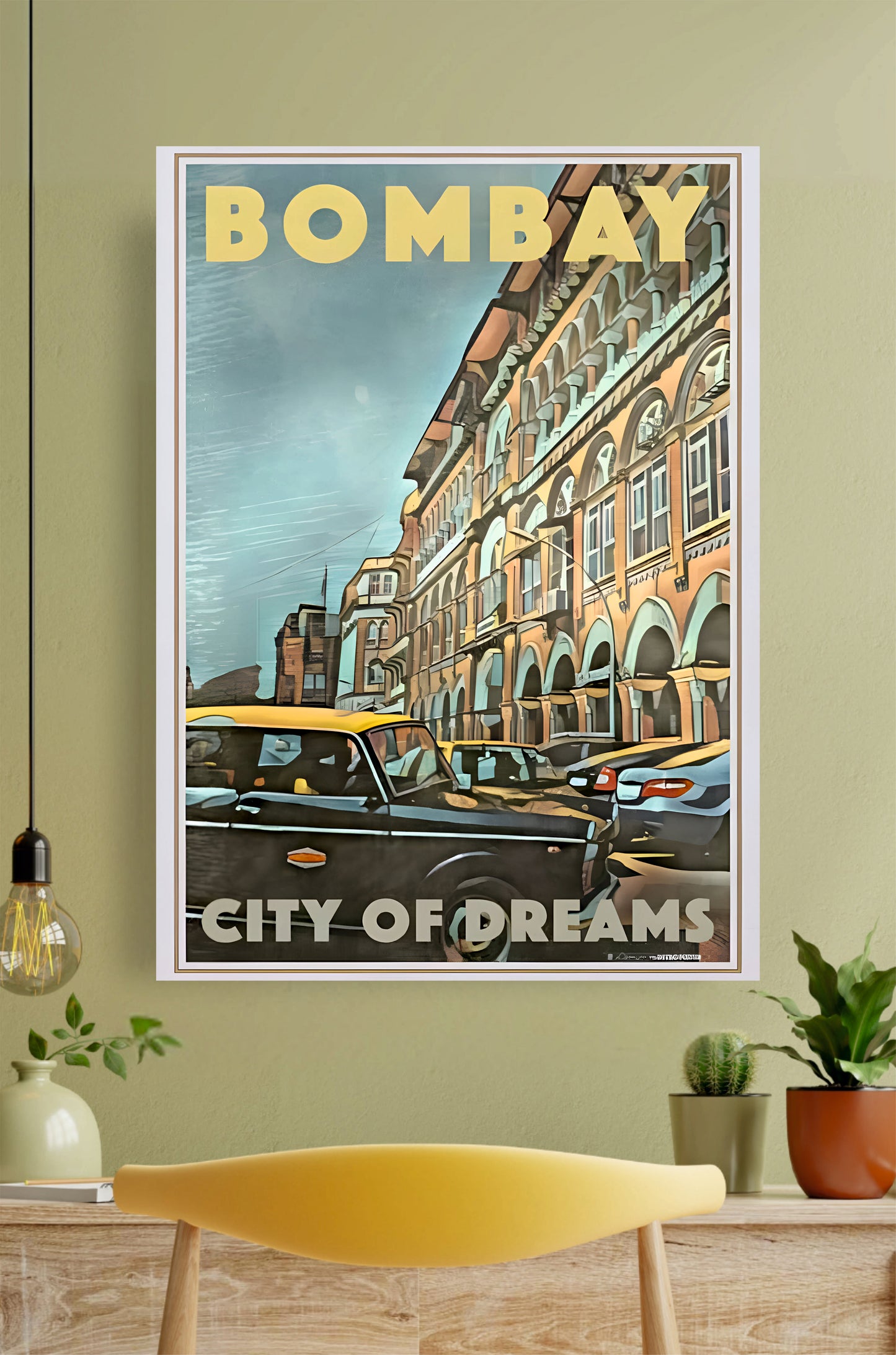 Bombay Aesthetic Poster ||  Aesthetic