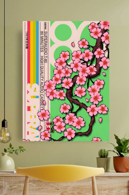 Retro Flowers Aesthetic Poster ||  Aesthetic