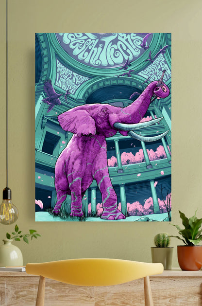 Elephant Aesthetic Poster ||  Aesthetic